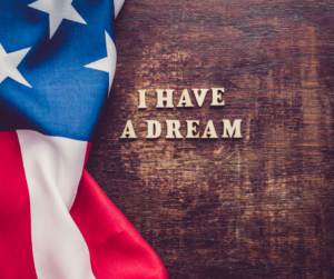 Ties to Martin Luther King quote.